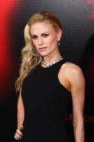 LOS ANGELES - JUN 11 - Anna Paquin arrives at the True Blood Season 6 Premiere Screening at the ArcLight Hollywood Theaters on June 11, 2013 in Los Angeles, CA photo