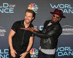 LOS ANGELES - MAY 1   Derek Hough, Ne-Yo at the World of Dance FYC Event at Saban Center, TV Academy on May 1, 2018 in North Hollywood, CA photo