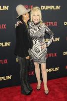 LOS ANGELES - DEC 6  Linda Perry, Dolly Parton at the Dumplin  Premiere at the TCL Chinese Theater on December 6, 2018 in Los Angeles, CA photo