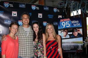 LOS ANGELES - MAY 31 - Ray Romano, guests celebrating the DVD release of 95 Miles to Go at Baby Blues BBQ Resturant on May 31, 2012 in Hollywood, CA photo