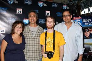 LOS ANGELES - MAY 31 - Ray Romano, Tom Caltabiano, Guests celebrating the DVD release of 95 Miles to Go at Baby Blues BBQ Resturant on May 31, 2012 in Hollywood, CA photo