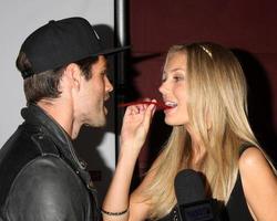 LOS ANGELES - MAR 27 - Justin Gaston, Melissa Ordway at the A Girl Like Her Screening at the ArcLight Hollywood Theaters on March 27, 2015 in Los Angeles, CA photo