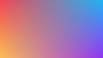 red, light blue, purple and orange gradient background vector