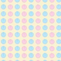 flower pattern background vector