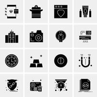 16 Business Universal Icons Vector Creative Icon Illustration to use in web and Mobile Related proje