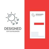 Dermatology Dry Skin Skin Skin Care Grey Logo Design and Business Card Template vector