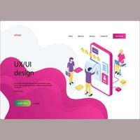 UI Web Design Template Vector File