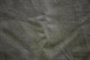 The texture of a very old brown sack cloth. Retro texture with canvas material. Background image with copy space photo