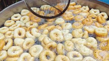 anatolia turca postre dulce tradicional donut llamado lokma