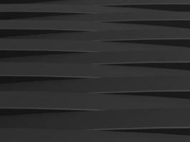 Abstract black 3d background. Elegant black background. Layer decoration. 3d rendering. photo