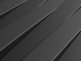 Abstract black 3d background. Elegant black background. Layer decoration. 3d rendering. photo