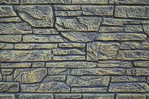 Brick fence texture photo