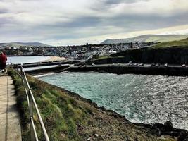 A view of the Isle of Man in the summer photo