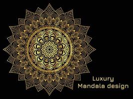 Luxury Mandala design vector