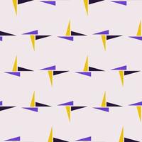 Bright grouped triangles pattern vector