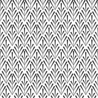 Rhombuses black and white abstract pattern vector
