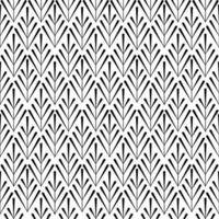 Rhombuses black and white abstract pattern vector