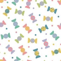 Seamless Candy pattern vector