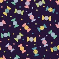 Seamless vector candy pattern