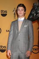 LOS ANGELES - DEC 10 - Ansel Elgort at the 21st Annual Screen Actors Guild Awards Nominations Announcement at the Pacific Design Center on December 10, 2014 in West Hollywood, CA