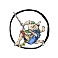 Samurai Jui Jitsu Judo Fighting Enso Tattoo png