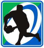 jogador de rugby passando bola png