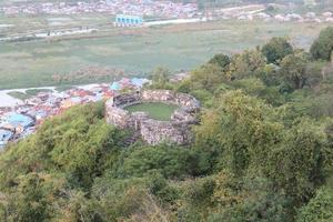 View of Otanaha fort. Otanaha Fort is a historical place that has now been turned into a tourist spot photo