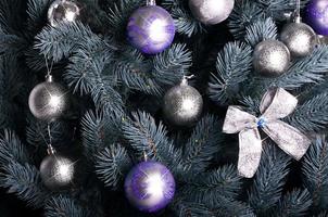 Detailed photo of the Christmas tree