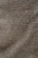 The texture of a very old brown sack cloth. Retro texture with canvas material. Background image with copy space photo