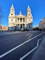 London in the UK in 2022. A view of St Pauls Cathedral photo