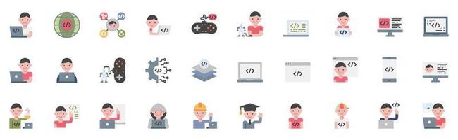 kids coding icon vector , study, game, development, robotics