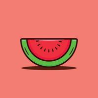 watermelon illustration vector design