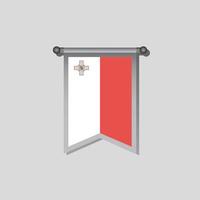 ilustración de la plantilla de la bandera de curazao vector