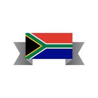 Illustration of South Africa flag Template vector