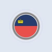 Illustration of Liechtenstein flag Template vector