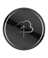 Upload Clouds Internet vector