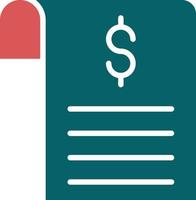Expenses Icon Style vector