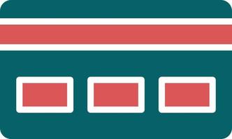 Credit Card Icon Style vector