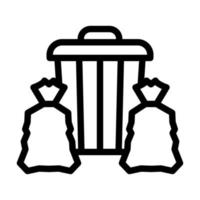 Garbage Icon Design vector