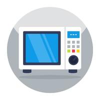 icono de descarga premium de horno vector