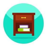 Modern design icon of cabinets vector