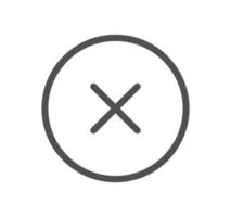 Interface icon outline and linear vector. vector