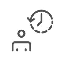 Airport icon outline and linear vector. vector