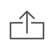 Interface icon outline and linear vector. vector