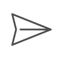 Interface icon outline and linear vector. vector