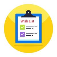 Perfect design icon of shopping list vector