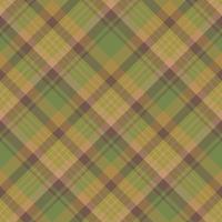 Seamless pattern in interesting brown, beige and green moss colors for plaid, fabric, textile, clothes, tablecloth and other things. Vector image. 2
