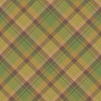 Seamless pattern in interesting brown, beige and green moss colors for plaid, fabric, textile, clothes, tablecloth and other things. Vector image. 2