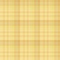 Seamless pattern in interesting cozy yellow and light orange colors for plaid, fabric, textile, clothes, tablecloth and other things. Vector image.
