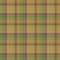 Seamless pattern in interesting brown, beige and green moss colors for plaid, fabric, textile, clothes, tablecloth and other things. Vector image.